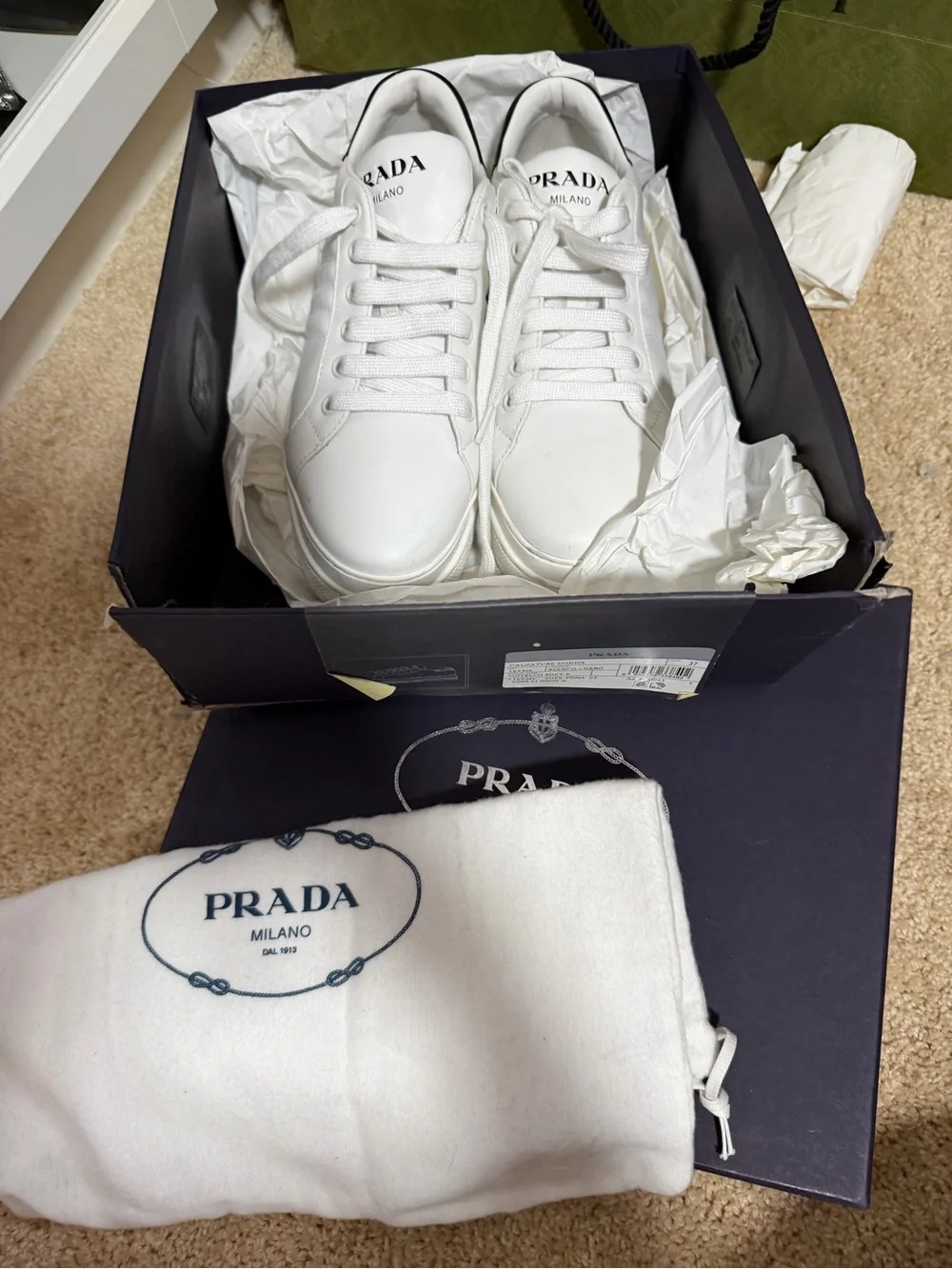 Prada platform shoes